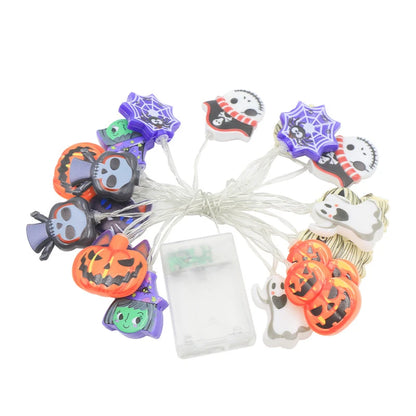 Halloween Party LED String Lights Pumpkin Ghost