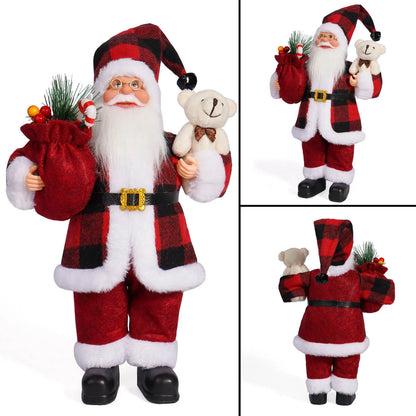 Santa Claus Doll Children Xmas Gift Christmas Tree Decorations 2024